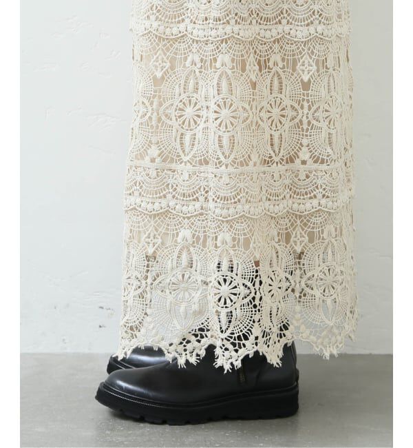 journal standard luxe「《追加4》レースMIX スカート」|スカート|