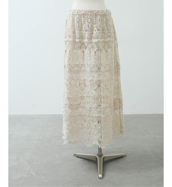journal standard luxe「《追加4》レースMIX スカート」|スカート|