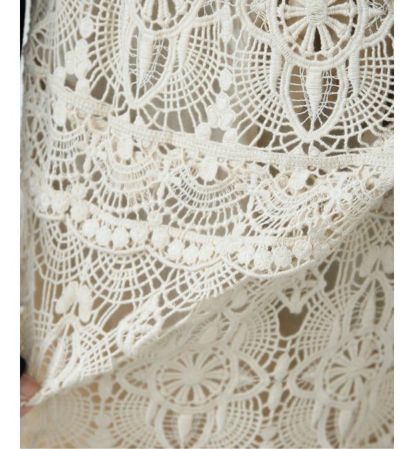 journal standard luxe「《追加4》レースMIX スカート」|スカート|