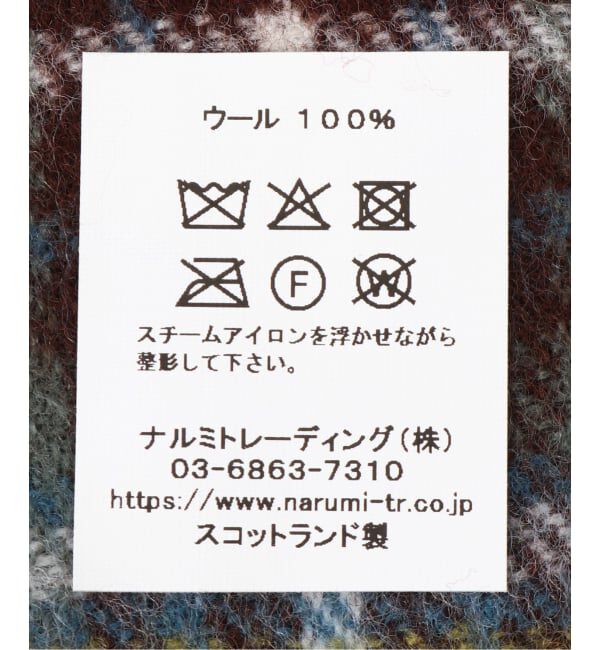 journal standard luxe「【JOHN SCOTT】 LAMBS WOOL SCARF 25*180cm」|ストール|