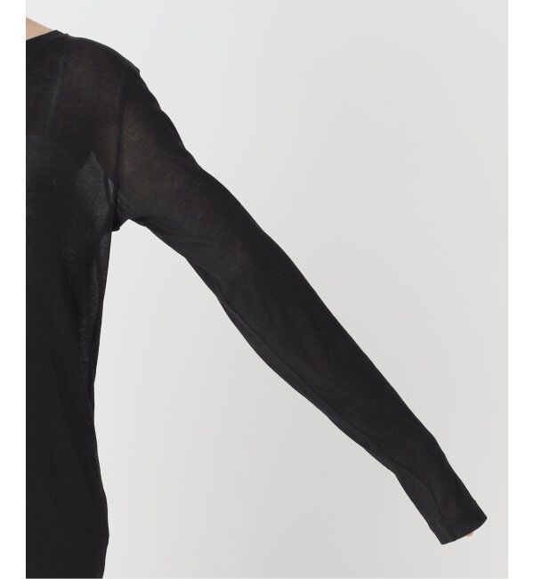 Spick and Span「《追加》シアーボートネックプルオーバー」|Tシャツ・カットソー|