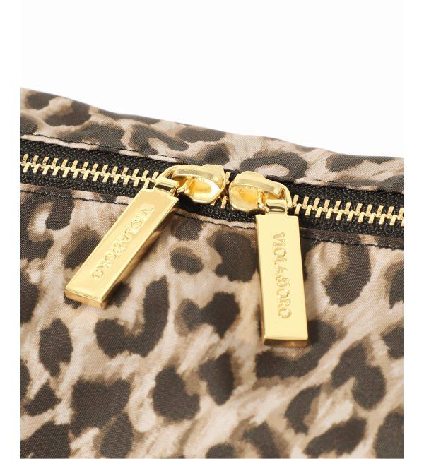 Spick and Span「《WEB限定》VIOLAd&rsquo;ORO / ヴィオラドーロ BIANCAナイロンショルダー(レオパード)」|ショルダー・メッセンジャー|