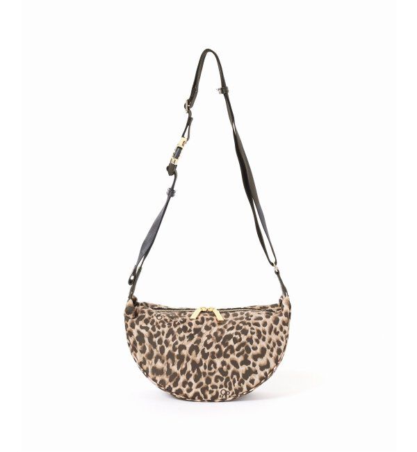 Spick and Span「《WEB限定》VIOLAd&rsquo;ORO / ヴィオラドーロ BIANCAナイロンショルダー(レオパード)」|ショルダー・メッセンジャー|