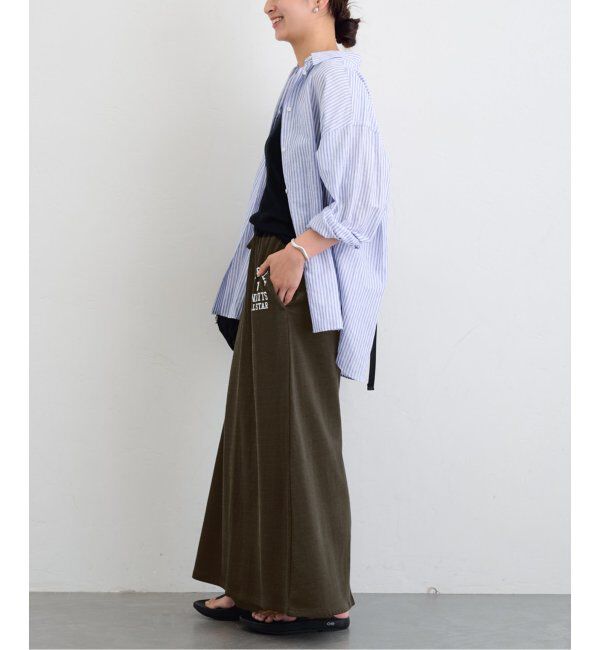 FRAMeWORK「コットンリネンオーバーシャツ」|シャツ・ブラウス|