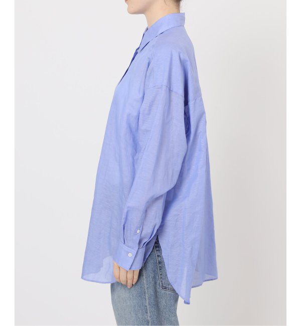 FRAMeWORK「コットンリネンオーバーシャツ」|シャツ・ブラウス|