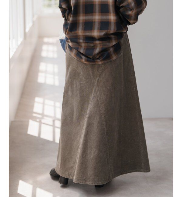 Spick and Span「ストレッチコーデュロイスカート」|スカート|