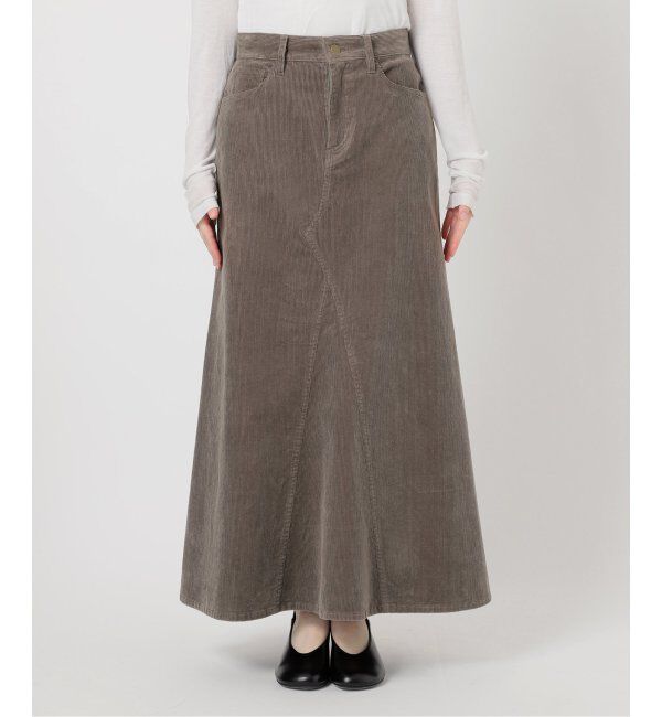 Spick and Span「ストレッチコーデュロイスカート」|スカート|