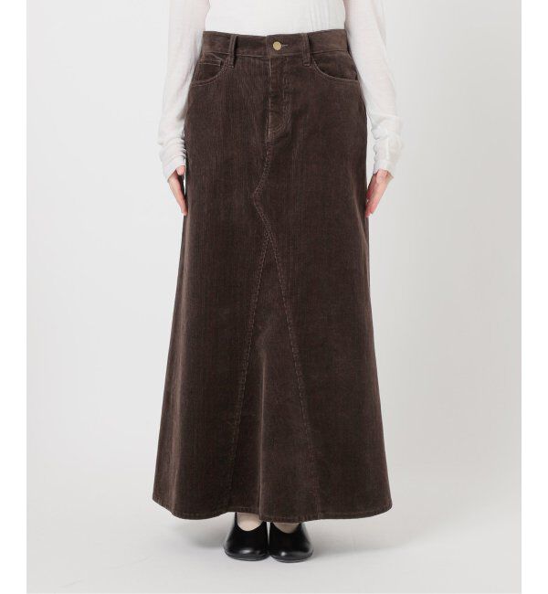 Spick and Span「ストレッチコーデュロイスカート」|スカート|