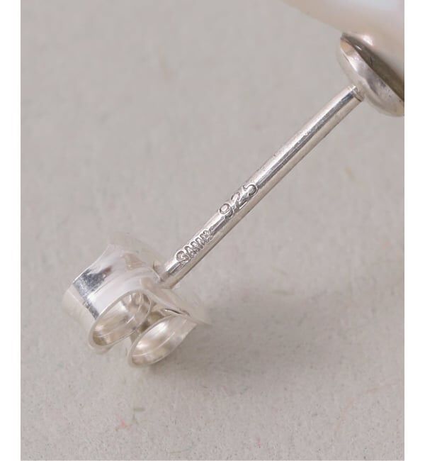 Spick and Span「《WEB限定》【SAMH by LILAS】 オイスターパールピアス SV(両耳)」|ピアス|