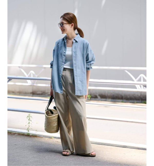 FRAMeWORK「≪追加≫ダンガリーシャツ」|シャツ・ブラウス|