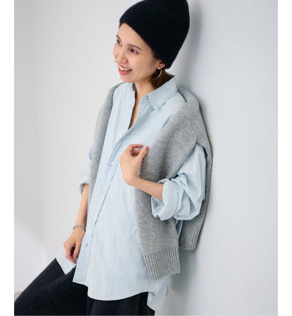 FRAMeWORK「≪追加≫ダンガリーシャツ」|シャツ・ブラウス|サックスブルー B