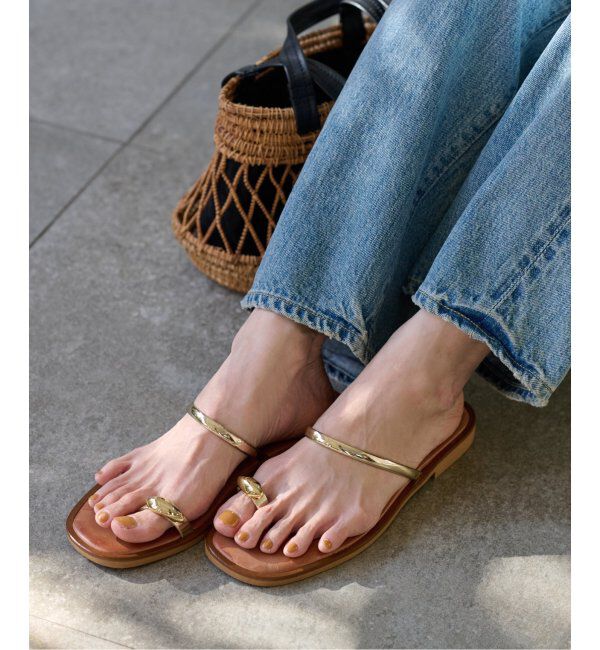 FRAMeWORK「≪追加≫NICOLAS LAINAS/ニコラスライナス メタルポイントサンダル3」|サンダル|