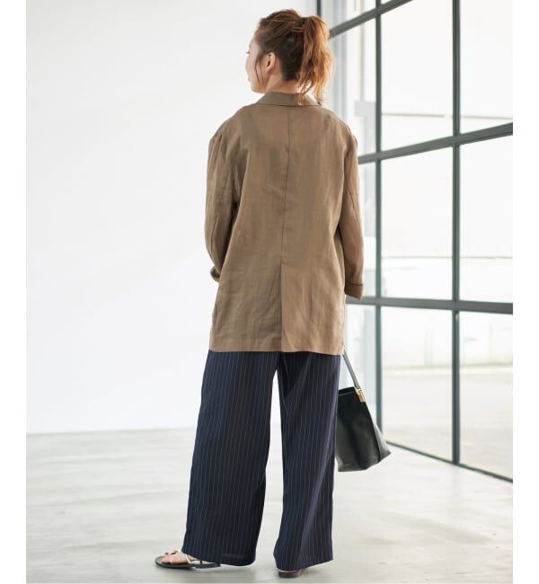 Spick and Span「《追加》ラミーミックスシアージャケット」|テーラードジャケット|