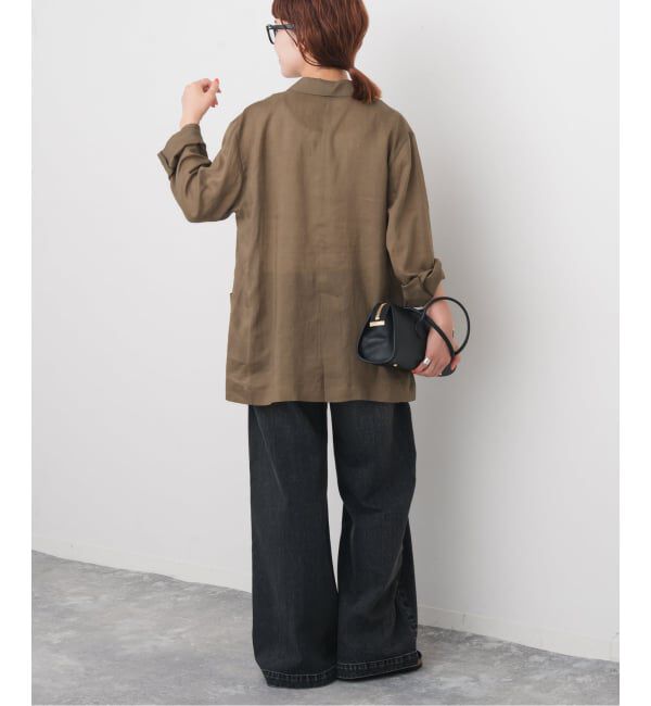 Spick and Span「《追加》ラミーミックスシアージャケット」|テーラードジャケット|