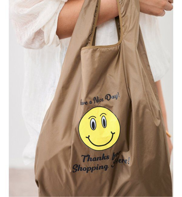 FRAMeWORK「JULY NINE/ジュライ ナイン SHOPPING BAG PRINT」|トートバッグ|ブラウン