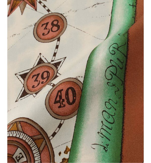 FRAMeWORK「manipuri/マニプリ 別注三角w65スカーフ」|バンダナ・スカーフ|