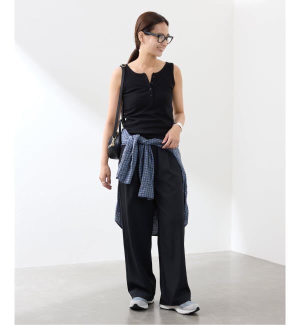 FRAMeWORK「コットンリブヘンリータンク」|タンクトップ|