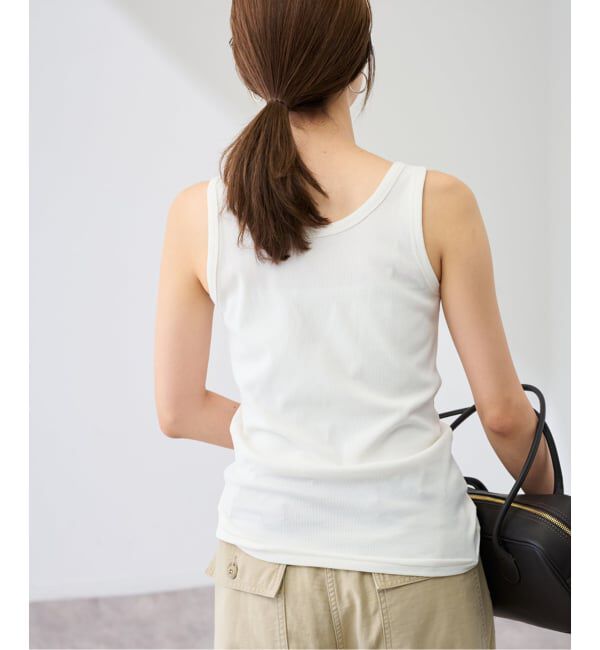FRAMeWORK「コットンリブヘンリータンク」|タンクトップ|