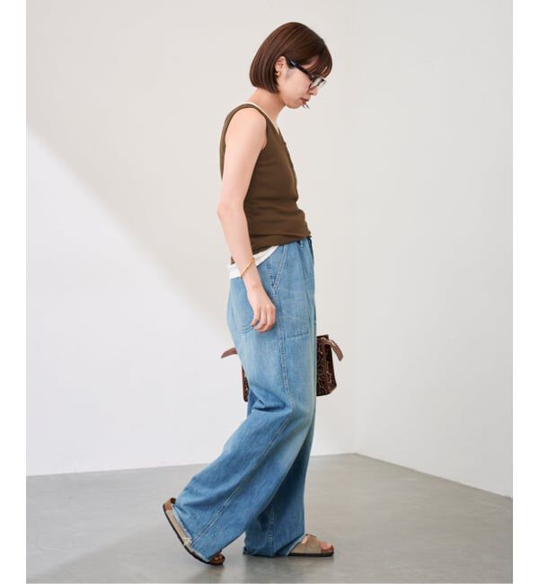 FRAMeWORK「コットンリブヘンリータンク」|タンクトップ|