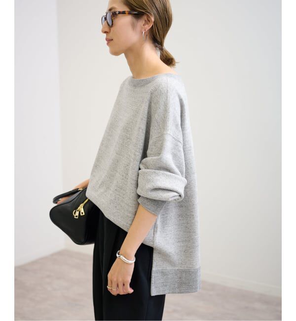 FRAMeWORK「≪一部カラーWEB限定 / 追加≫ボートネックワイドスウェット 3」|スウェット・ジャージ|