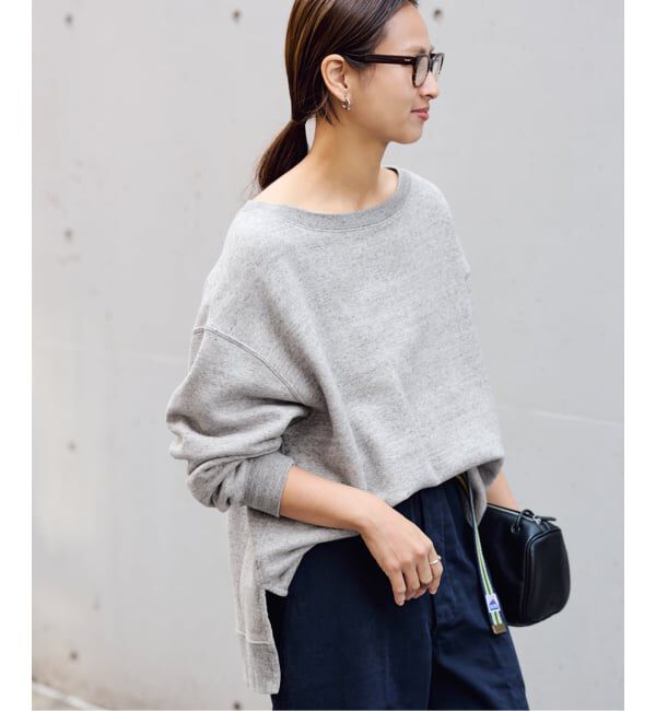 FRAMeWORK「≪一部カラーWEB限定 / 追加≫ボートネックワイドスウェット 3」|スウェット・ジャージ|