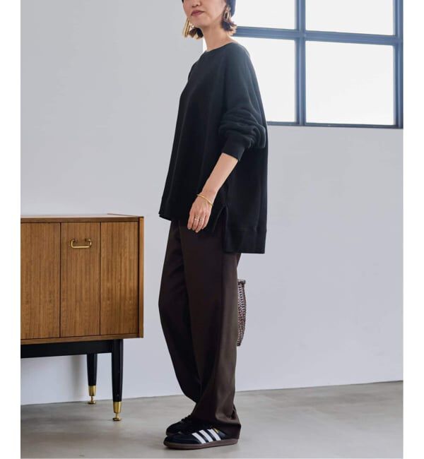 FRAMeWORK「≪一部カラーWEB限定 / 追加≫ボートネックワイドスウェット 3」|スウェット・ジャージ|