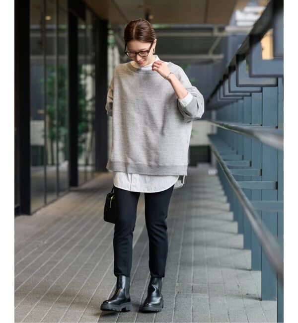 FRAMeWORK「≪一部カラーWEB限定 / 追加≫ボートネックワイドスウェット 3」|スウェット・ジャージ|