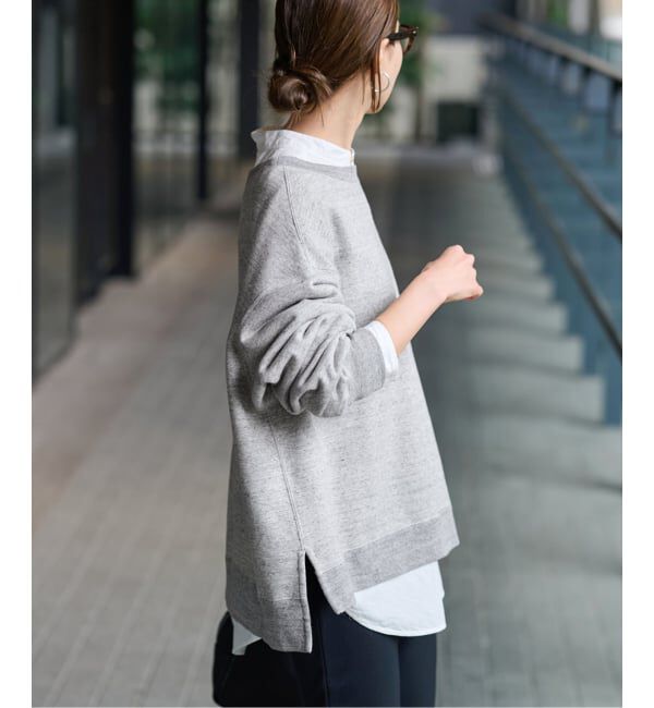 FRAMeWORK「≪一部カラーWEB限定 / 追加≫ボートネックワイドスウェット 3」|スウェット・ジャージ|