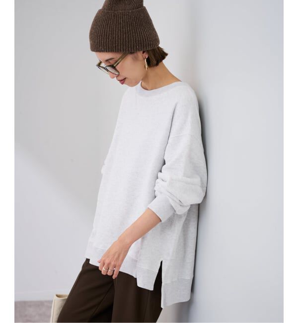 FRAMeWORK「≪一部カラーWEB限定 / 追加≫ボートネックワイドスウェット 3」|スウェット・ジャージ|