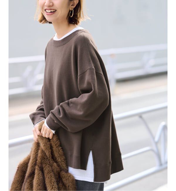 FRAMeWORK「≪一部カラーWEB限定 / 追加≫ボートネックワイドスウェット 3」|スウェット・ジャージ|