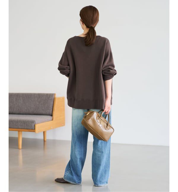 FRAMeWORK「≪一部カラーWEB限定 / 追加≫ボートネックワイドスウェット 3」|スウェット・ジャージ|