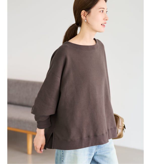 FRAMeWORK「≪一部カラーWEB限定 / 追加≫ボートネックワイドスウェット 3」|スウェット・ジャージ|