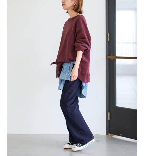 FRAMeWORK「≪一部カラーWEB限定 / 追加≫ボートネックワイドスウェット 3」|スウェット・ジャージ|