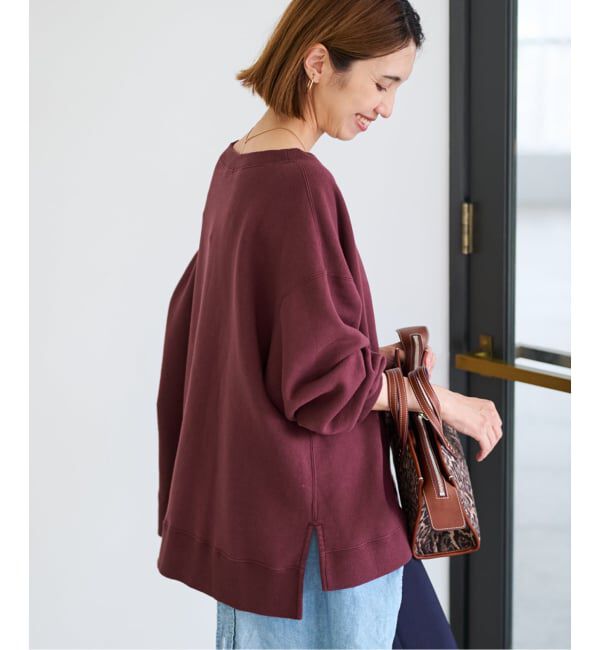 FRAMeWORK「≪一部カラーWEB限定 / 追加≫ボートネックワイドスウェット 3」|スウェット・ジャージ|