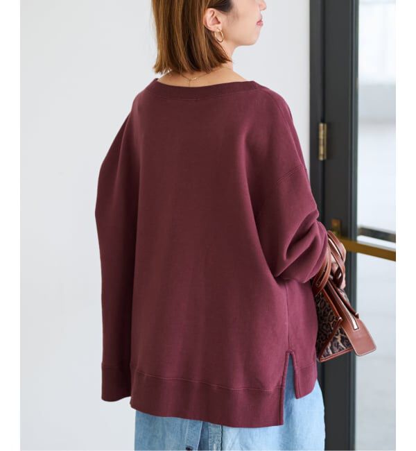 FRAMeWORK「≪一部カラーWEB限定 / 追加≫ボートネックワイドスウェット 3」|スウェット・ジャージ|