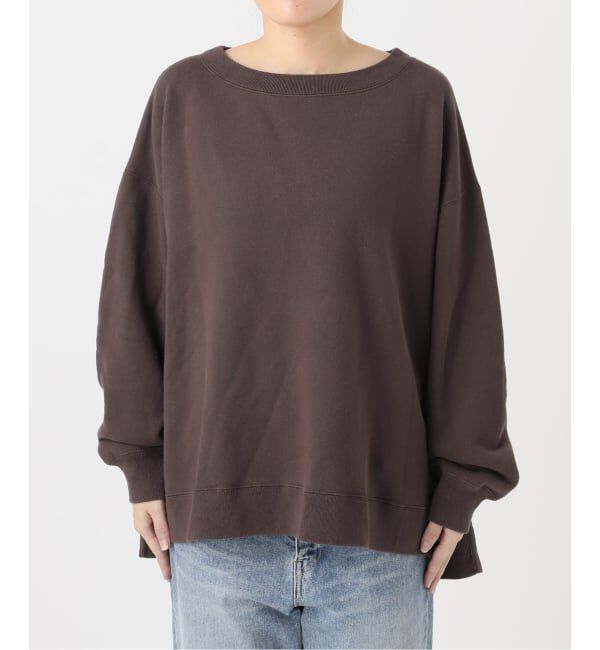 FRAMeWORK「≪一部カラーWEB限定 / 追加≫ボートネックワイドスウェット 3」|スウェット・ジャージ|