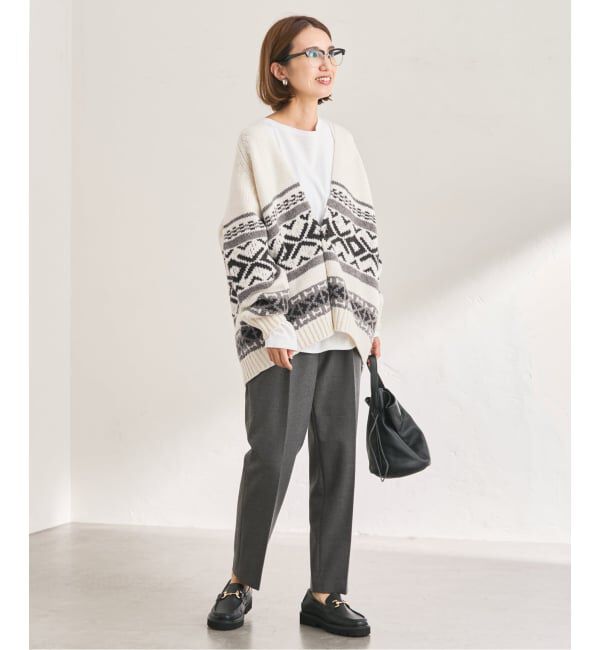 FRAMeWORK「≪追加≫ジャガードカーディガン 2」|カーディガン|