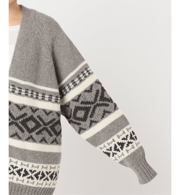 FRAMeWORK「≪追加≫ジャガードカーディガン 2」|カーディガン|