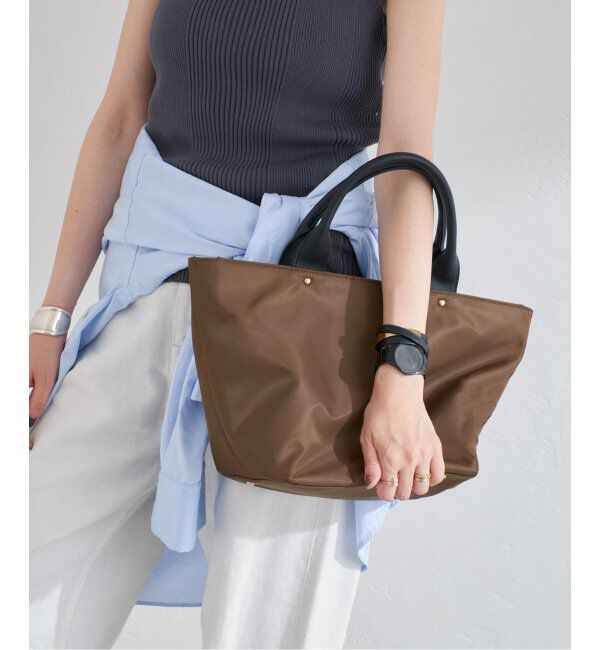  「LE TALON NYLON EVERYDAY TOTE」|トートバッグ|ブラウン