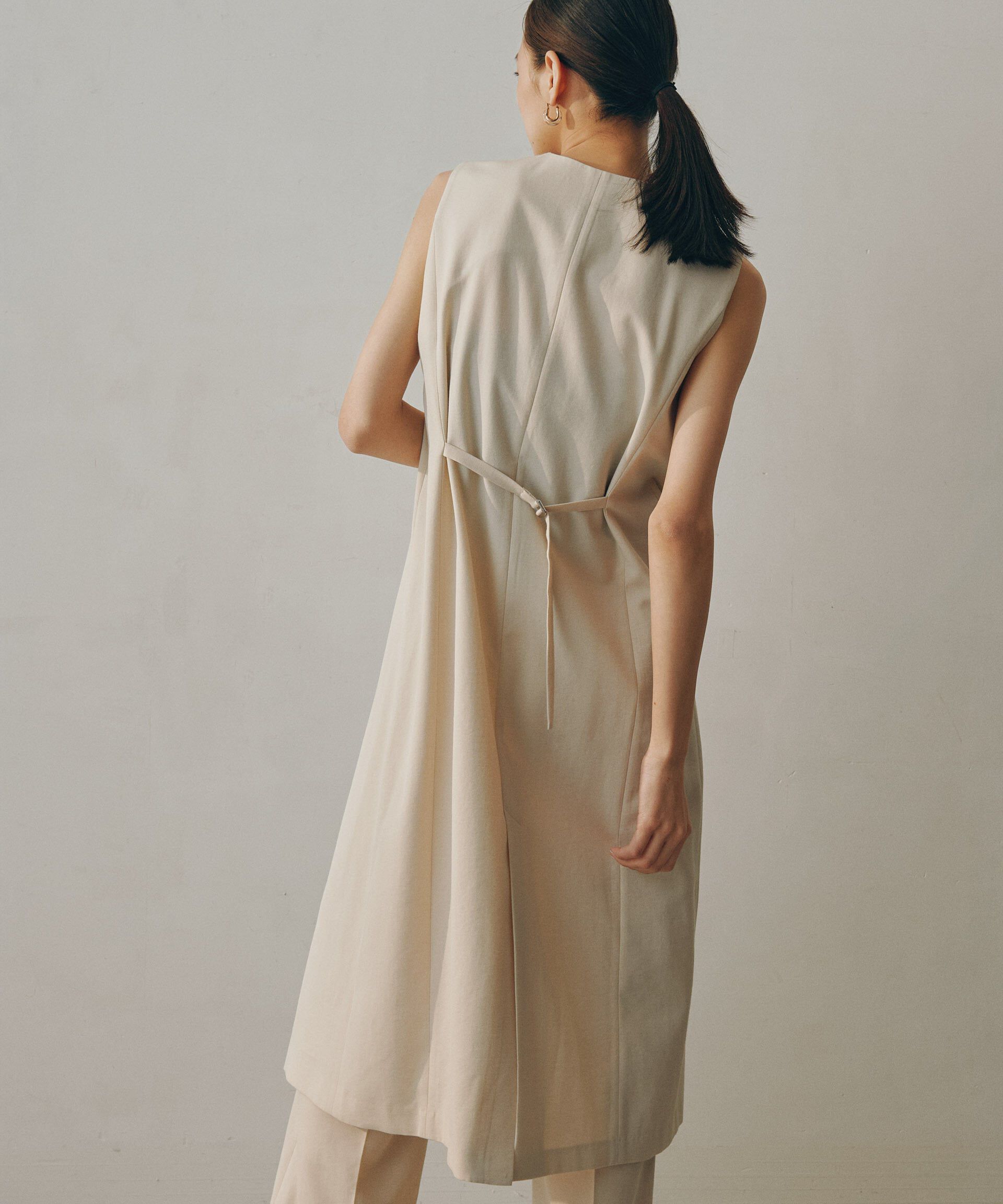 nano･universe「ロングジレ(セットアップ可)」|ベスト・ジレ|