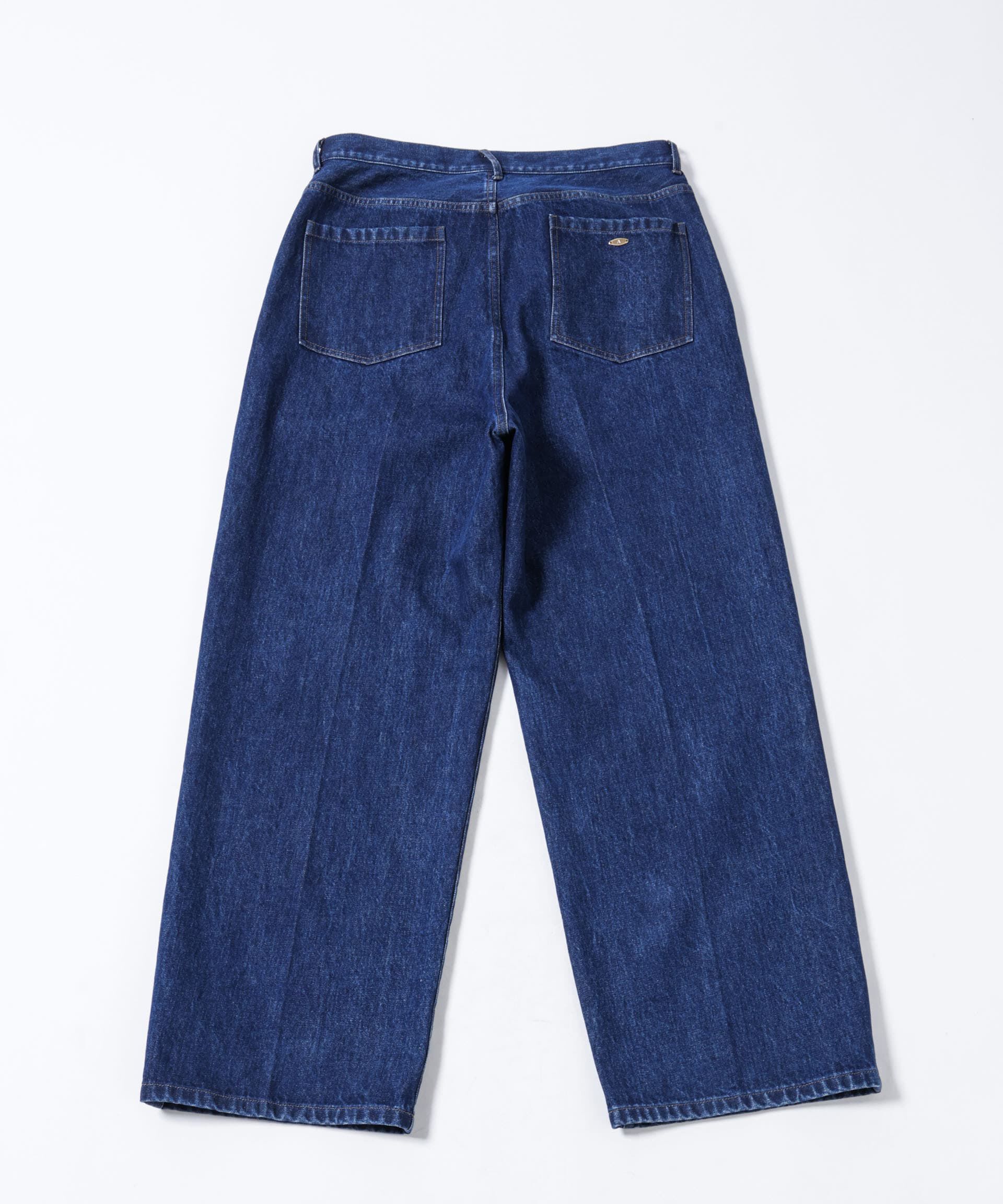 nano･universe「「ASSEMBLANC」ラップディティールデニムトラウザー」|チノ|