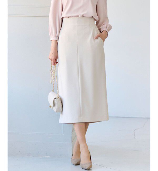 組曲「【KUMIKYOKU NAVY】コンフォータブルアムンゼン タイトスカート」|スカート|ｻﾝﾄﾞﾍﾞ