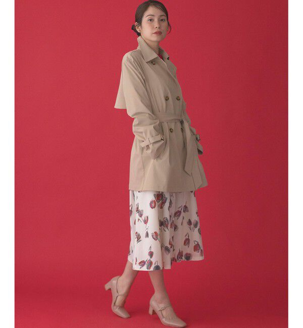 組曲「コットンライクツイル トレンチコート」|トレンチコート|