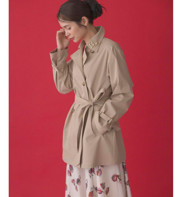 組曲「コットンライクツイル トレンチコート」|トレンチコート|