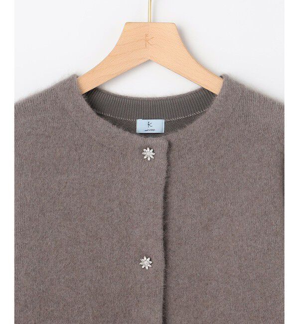 組曲「【加藤ローサさん着用】フラッフィーファーニット ジャケット」|カーディガン|