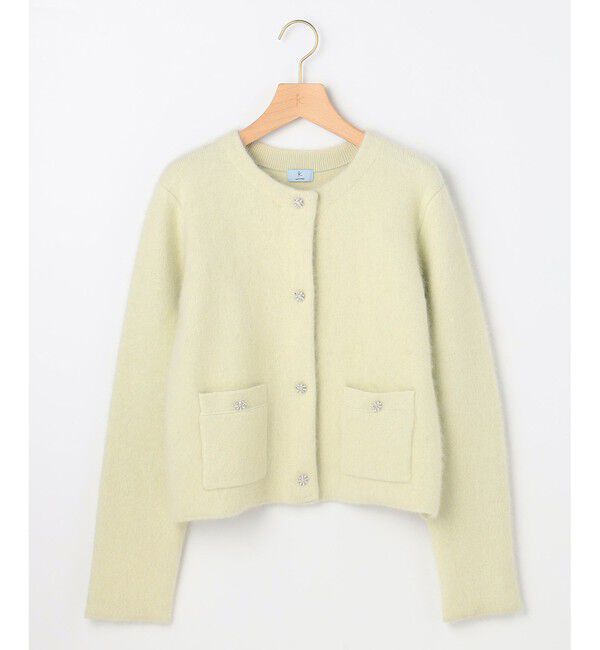 組曲「【加藤ローサさん着用】フラッフィーファーニット ジャケット」|カーディガン|