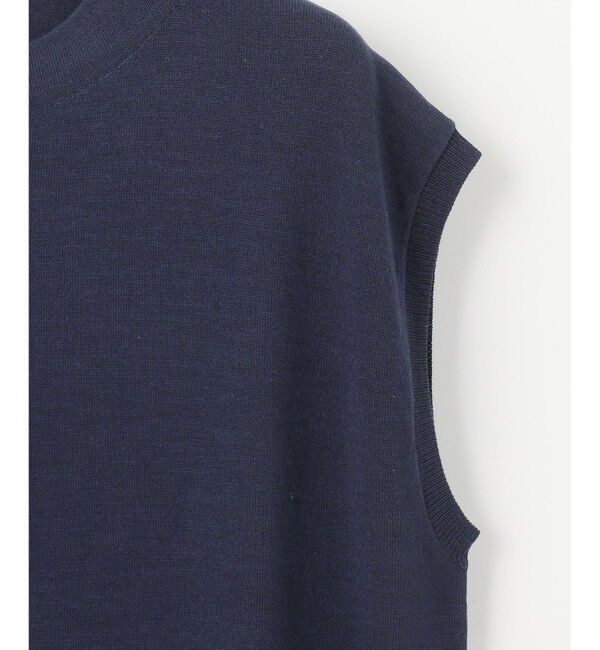 any SiS「【洗える】フレンチスリーブシャツテール ニット」|ニット・セーター|