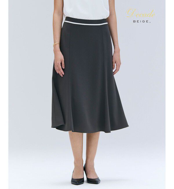 BEIGE,「【洗える】CINDY / フレアスカート」|スカート|C.Gray x White