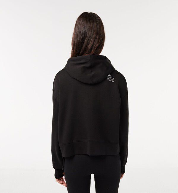 LACOSTE「ワイド＆クロップドフードスウェットパーカー / フーディー」|パーカー|
