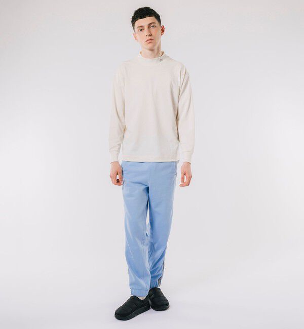 LACOSTE「鹿の子地モックネックTシャツ」|Tシャツ・カットソー|